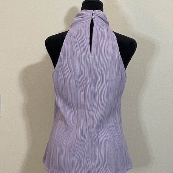 Sofia's Choice Criss-Cross halter Top - Large - elegant Lavendar - NWT - Picture 3 of 6